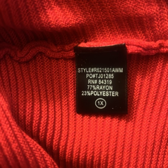 Jones & Co. ribbed sweater size 1X - Picture 5 of 5